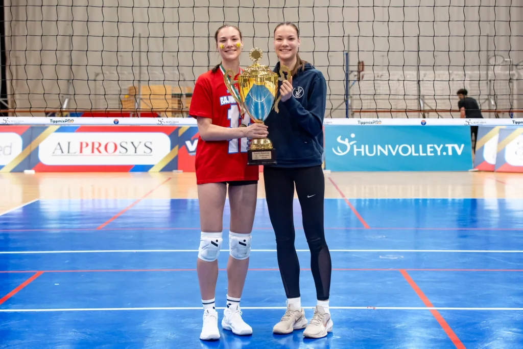 Zsombók nővérek - Női röplabdázók - 1 helyezett díj